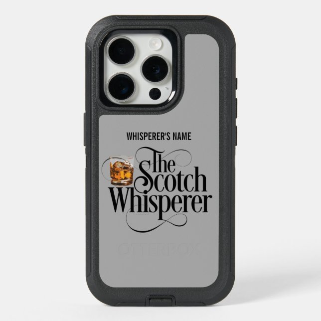 Scotch Whisperer OtterBox iPhone Case (Back)