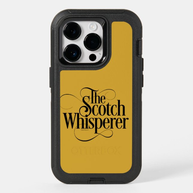 Scotch Whisperer OtterBox iPhone Case (Back)