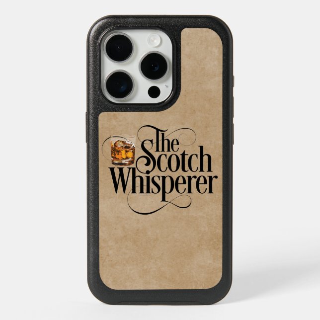 Scotch Whisperer OtterBox iPhone Case (Back)