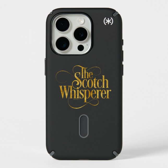 Scotch Whisperer Speck iPhone Case (Front)