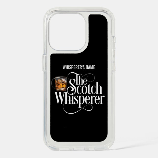 Scotch Whisperer Speck iPhone Case (Front)