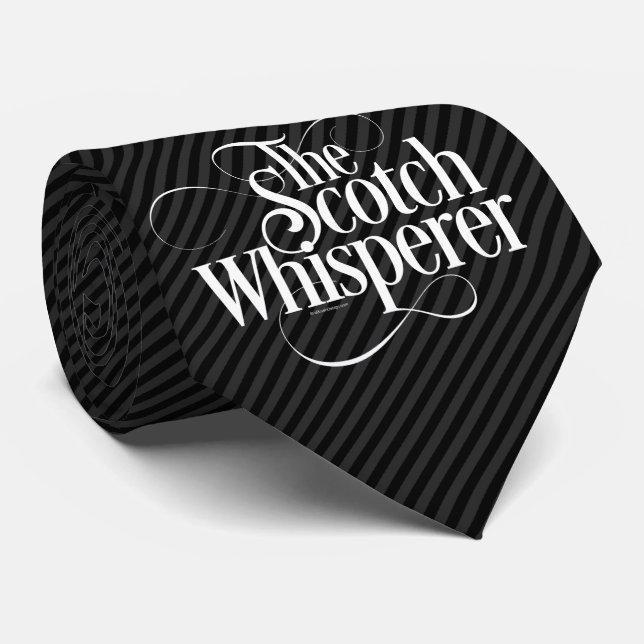 Scotch Whisperer Tie (Rolled)
