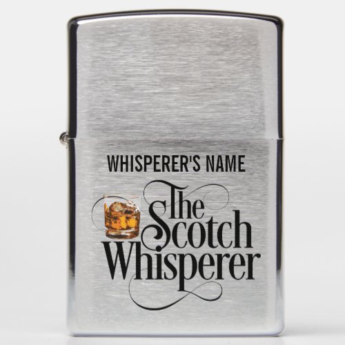 Scotch Whisperer Zippo Lighter