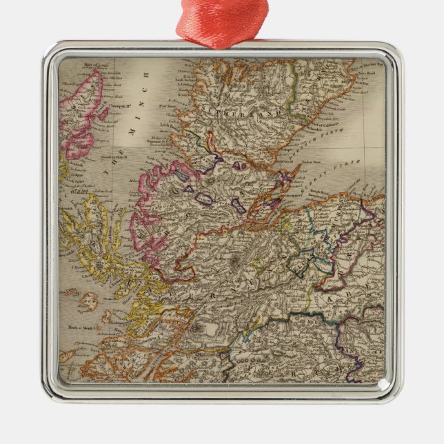 Scotland 12 metal ornament (Front)