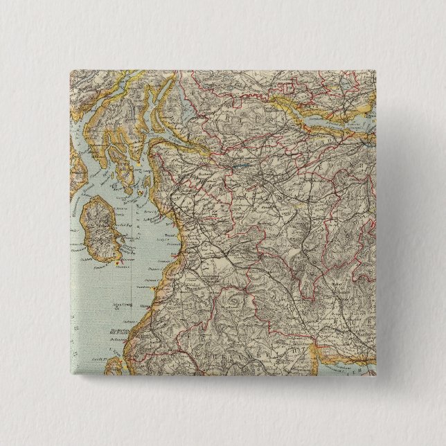 Scotland 12 pinback button (Front)