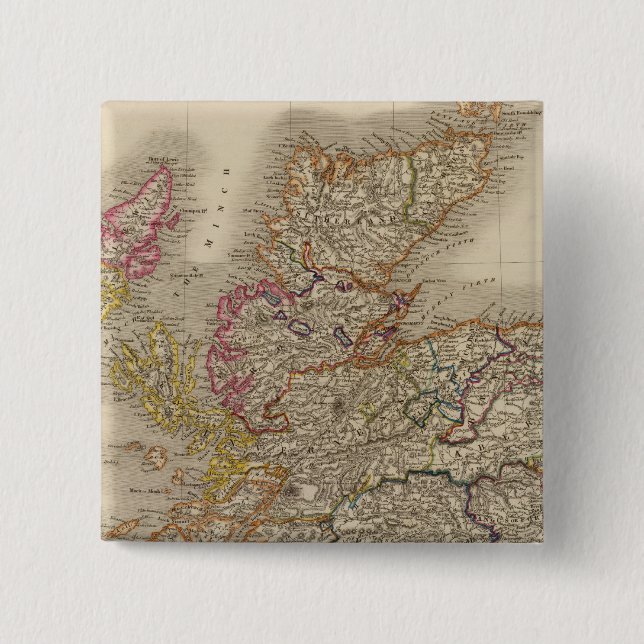 Scotland 12 pinback button (Front)