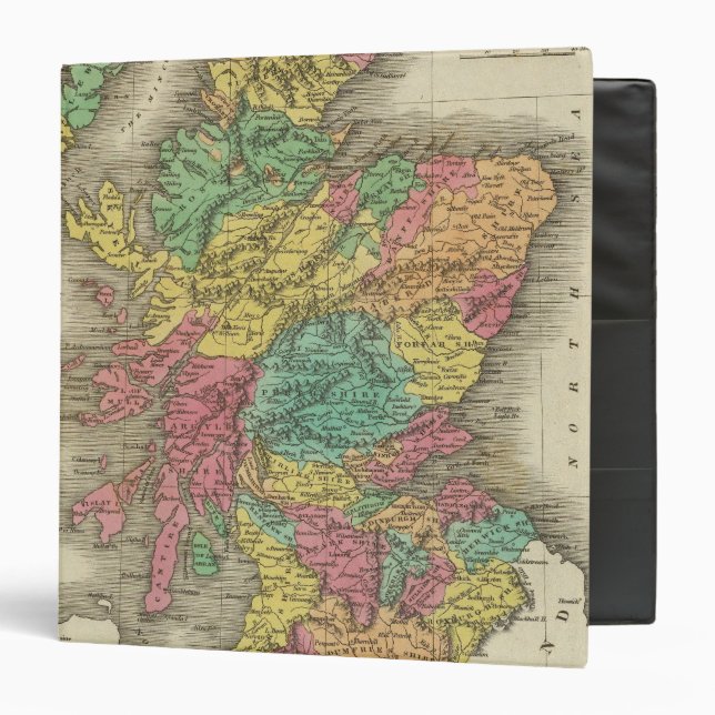 Scotland 18 3 ring binder (Front/Inside)