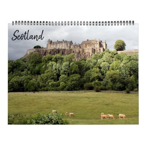 scotland 2024 large calendar