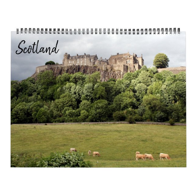 scotland 2026 large calendar (Cover)