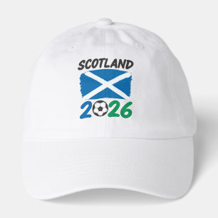 Scotland 2026 Soccer Fan Design / Saltire and Foot Hat