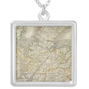 Scotland 24 silver plated necklace