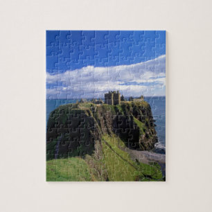 Scotland, Aberdeen. Dunnotar Castle. Jigsaw Puzzle