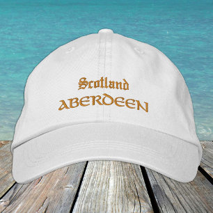 Scotland & ABERDEEN fashion / Scottish Patriots Embroidered Baseball Cap