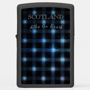 Engraved Scottish Flag Official Zippo Windproof Lighter