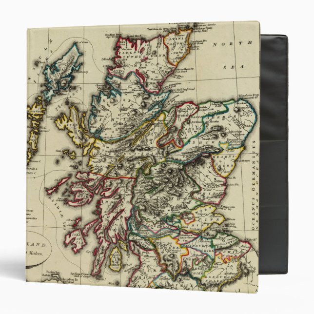 Scotland ancient, modern 3 ring binder (Front/Inside)