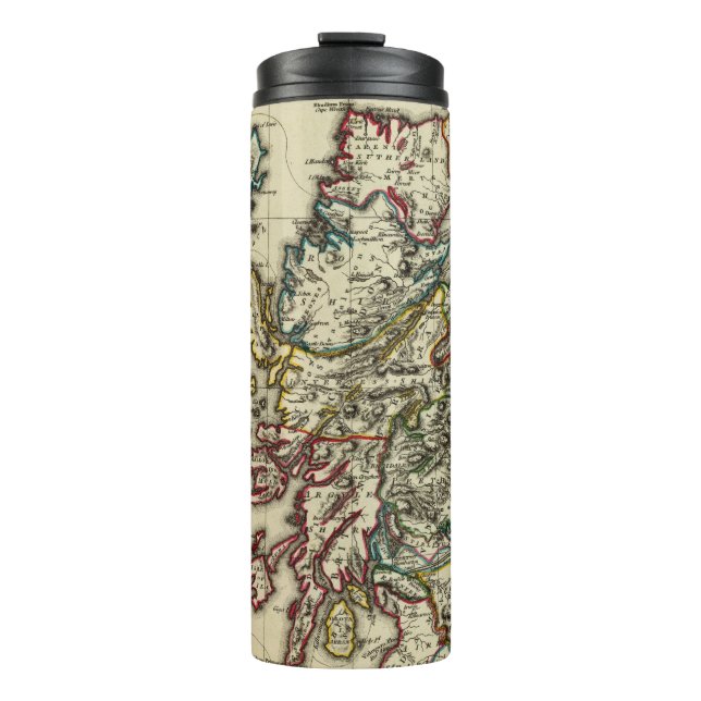 Scotland ancient, modern thermal tumbler (Front)