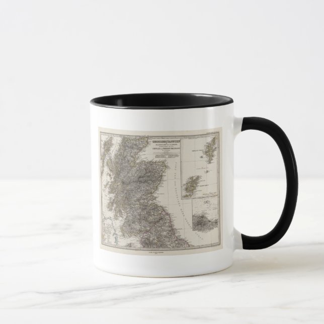 Scotland Atlas Map 2 Mug (Right)