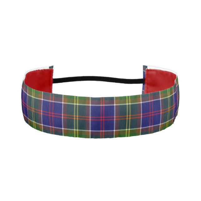 Scotland Ayrshire District Tartan Athletic Headband (Front)