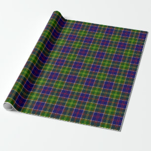 Scotland Ayrshire District Tartan Wrapping Paper