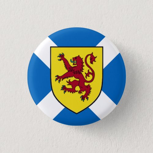 Scotland Badge _ Cross  Lion Button