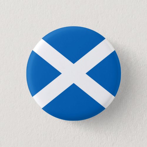 Scotland Badge _ Cross of St Andrew Button