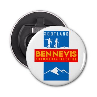 SCOTLAND – BEM NEVIS SKIMOUNTAINEERING BOTTLE OPENER