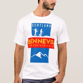 SCOTLAND – BEM NEVIS SKIMOUNTAINEERING T-Shirt