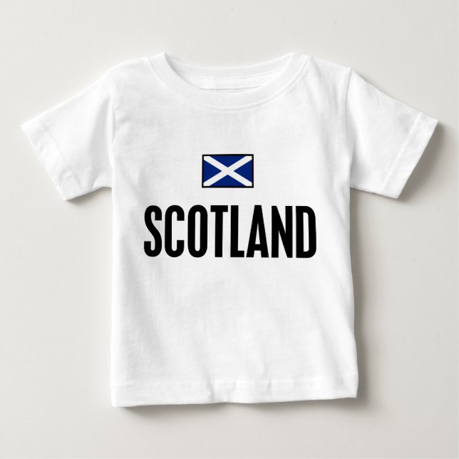Scotland Bold Baby T-Shirt (Front)
