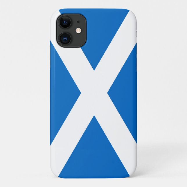 Scotland Bold Flag Graphic Case-Mate iPhone Case (Back)