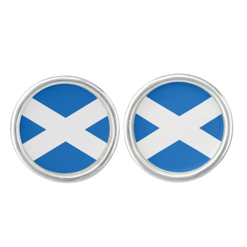 Scotland Bold Flag Graphic Cufflinks