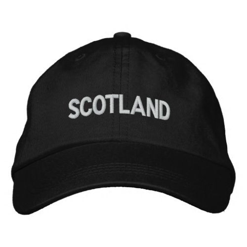 Scotland British Country United Kingdom Patriotic Embroidered Baseball Hat