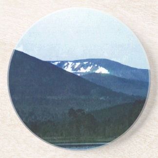 Scotland Cairngorm Mountains Art snap-36518 jGibne Drink Coaster