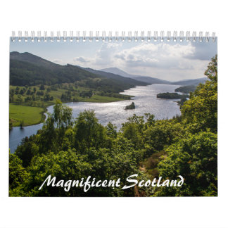 Scotland calendar - Most beautiful landscapes
