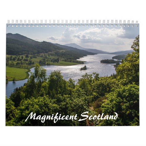 Scotland calendar _ Most beautiful landscapes