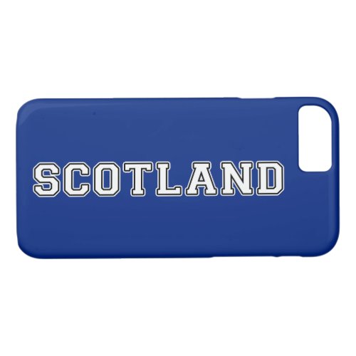 Scotland iPhone 87 Case