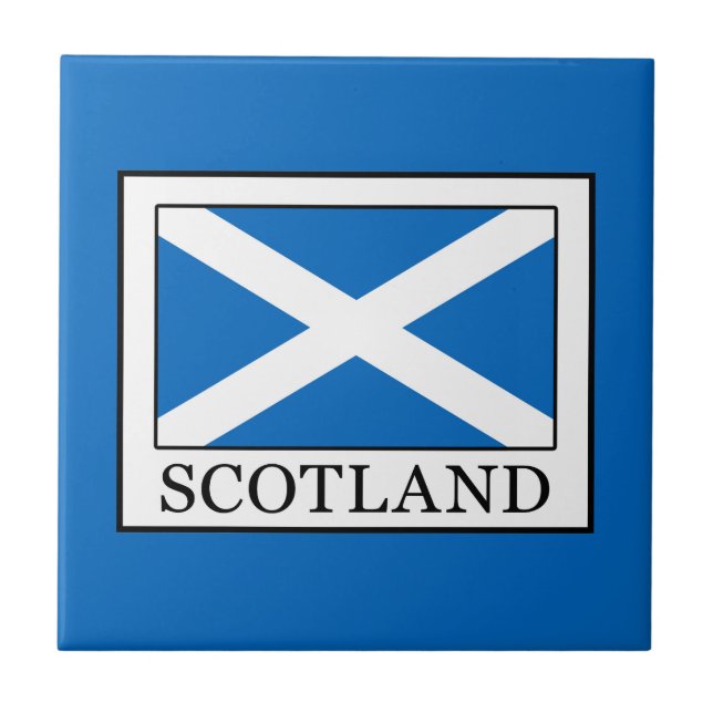Scotland Ceramic Tile (Front)