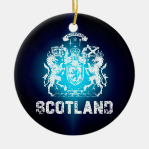 Scotland Coat of Arms Ceramic Ornament