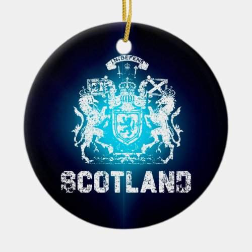 Scotland Coat of Arms Ceramic Ornament