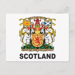 Scotland Coat Of Arms Postcard