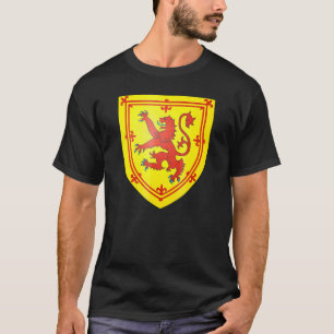 Scotland Coat Of Arms Tee Flag Souvenir Edinburgh