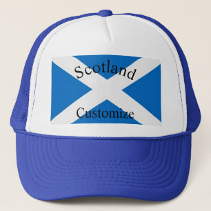 Scotland Country Flag Thunder_Cove Trucker Hat