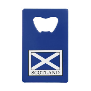 Scotland Credit Card Bottle Opener