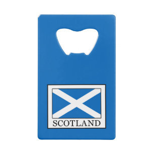 Scotland Credit Card Bottle Opener