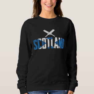Scotland Cricket Player  Cricket Sport Sweatshirt