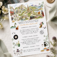 Scotland Custom Bachelorette Itinerary