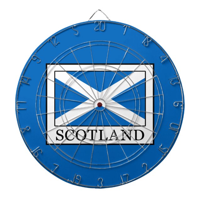 Scotland Dart Board (Front)