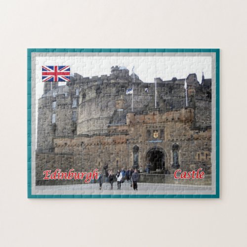 Scotland _ Edinburgh _ Castle _ Jigsaw Puzzle