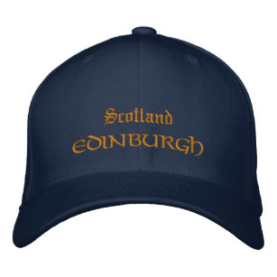 Scotland & Edinburgh fashion / Scottish Patriots Embroidered Baseball Cap
