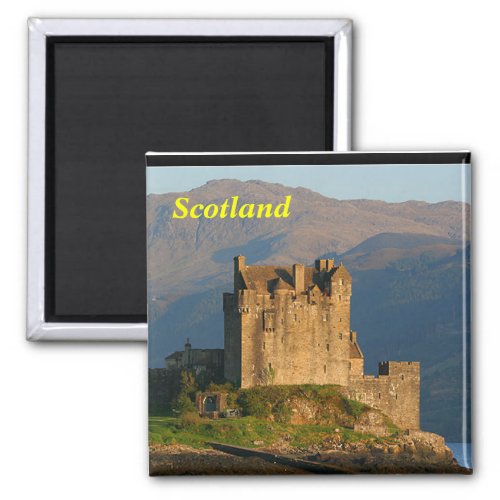 scotland eilean donan castle magnet