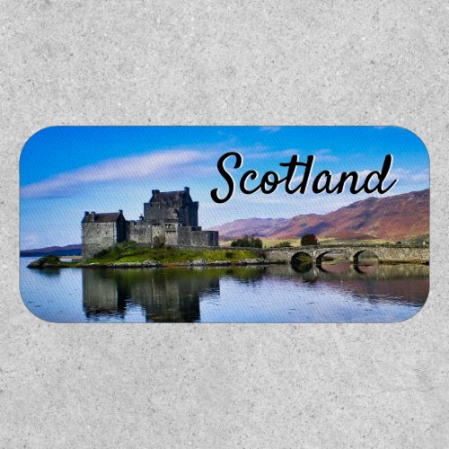 Scotland Eilean Donan Castle travel lover Patch